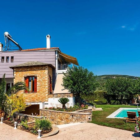 Villa Chariklia'S House With Private Pool Káto Lekhónia Exterior foto