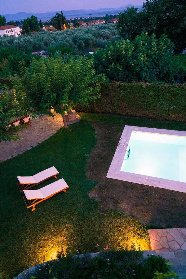 Villa Chariklia'S House With Private Pool Káto Lekhónia Exterior foto